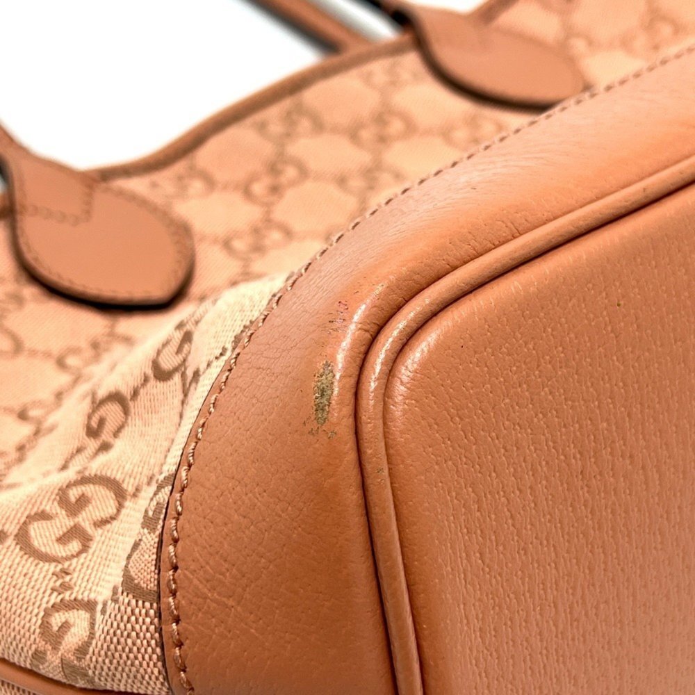 GUCCI Pink Canvas Tote Bag - Picture 9 of 16